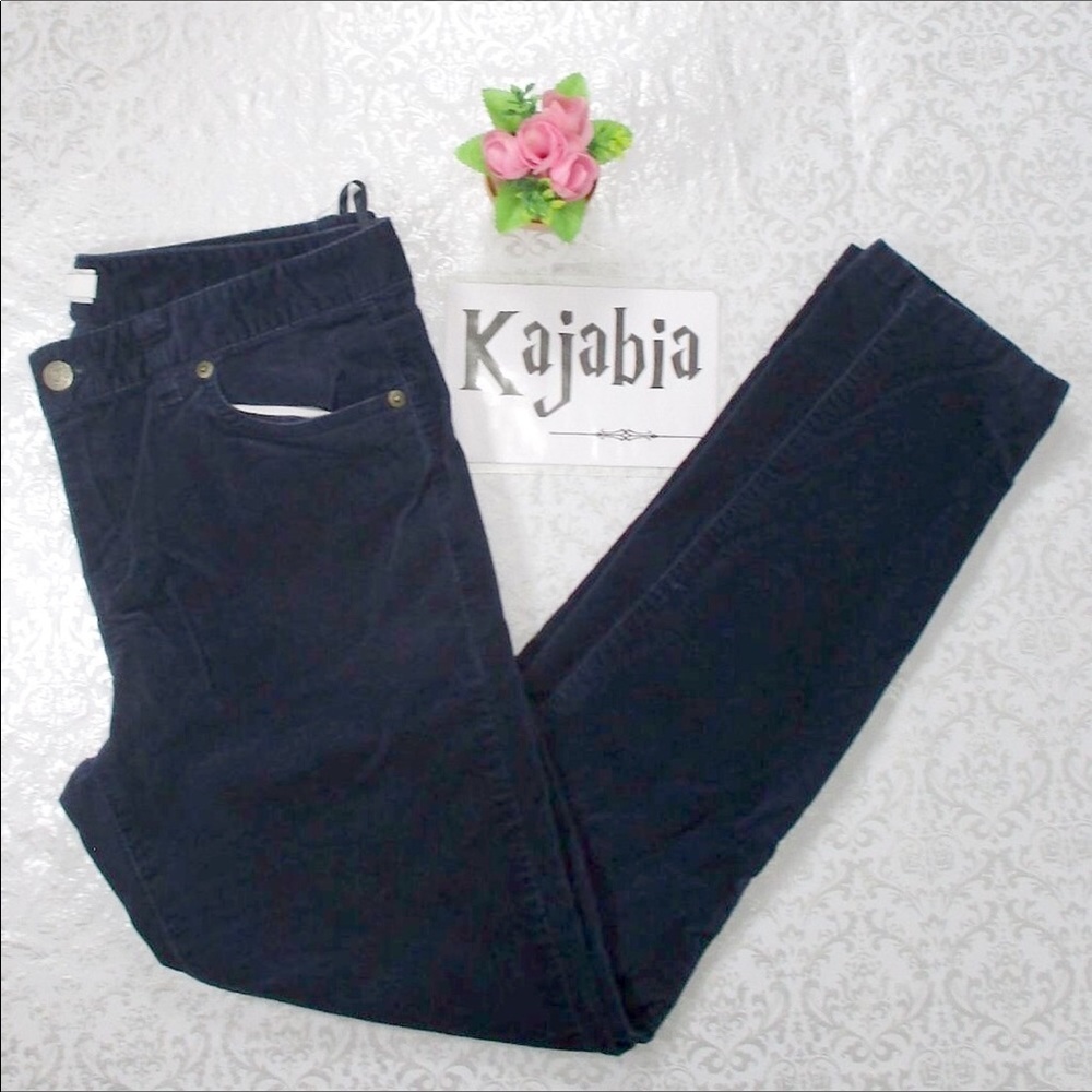 VINEYARD VINES Corduroy/Velvet Skinny Pants 8